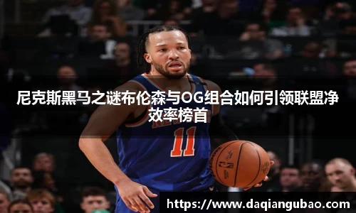 尼克斯黑马之谜布伦森与OG组合如何引领联盟净效率榜首